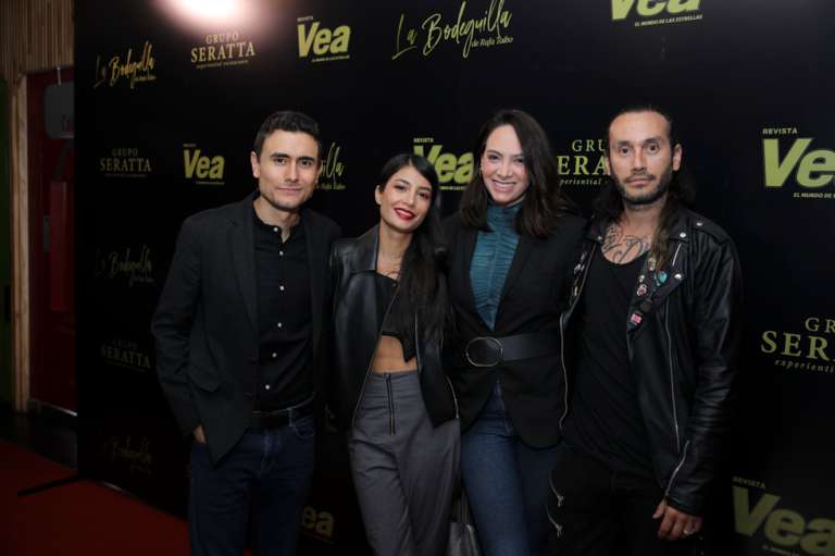 Sebastián Morxx, Pamela Vallejo, Laura Herrera y Durán