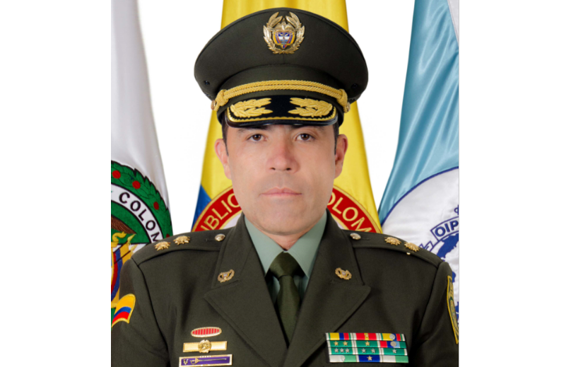 Comandante de la Policía de Cali, Juan Carlos Rodríguez.
