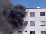 Incendio en un apartamento causó temor en el sur de Barranquilla