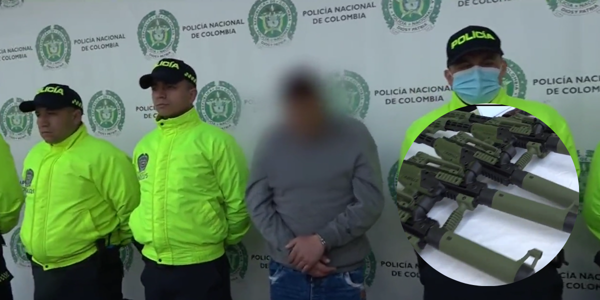 El arsenal decomisado pertenecía a una banda identificada como ´Los Bury', dedicada a la extorsión y otros delitos,