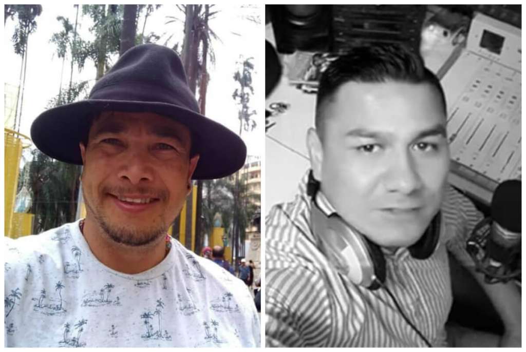 Mauricio Lezama (D) y Libardo Montenegro (I) fueron asesinados por su trabajo como periodistas y por abordad temas de paz y derechos humanos, de acuerdo con el informe sobre Colombia que se presentó en la SIP.