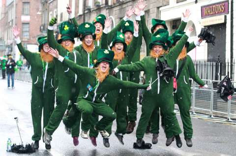 Así se celebró el día de San Patricio