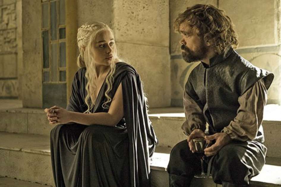 Daenerys Targaryen (Emilia Clarke) y Tyrion Lannister (Peter Dinklage). / Foto: Game of Thrones (Twitter)