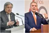 Duque se reunirá este lunes con Antonio Guterres, secretario general de la ONU