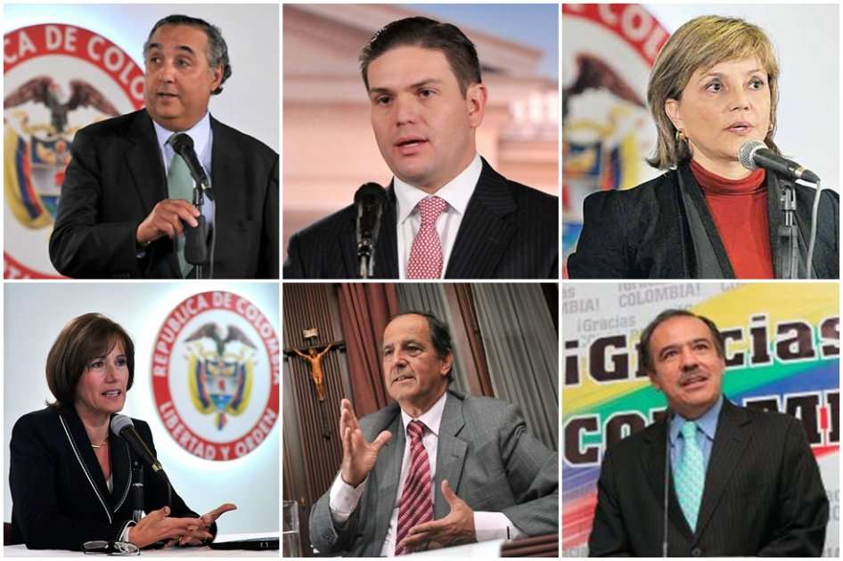 Los ministros más criticados del gobierno Santos.