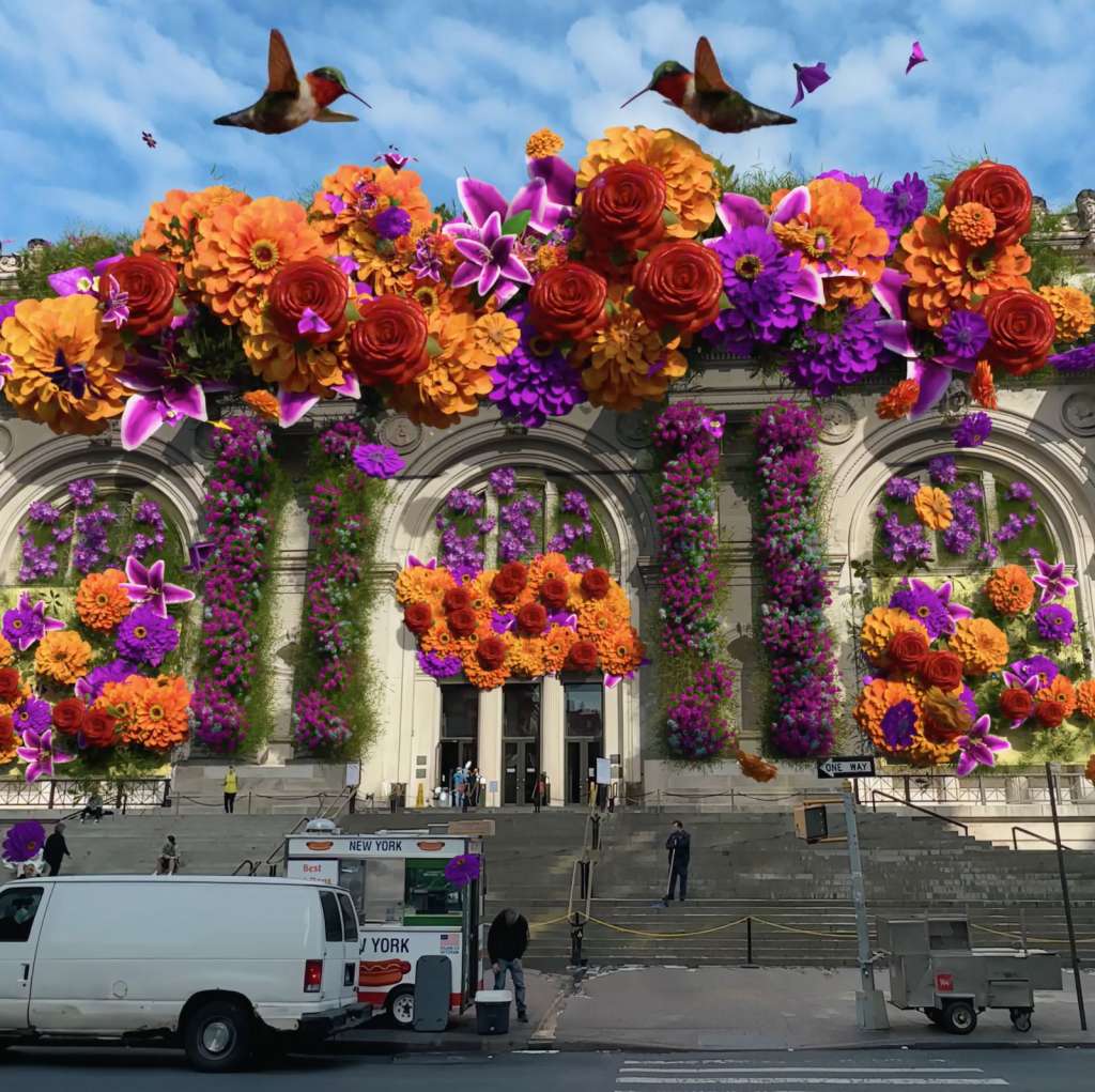 ProColombia simulará la entrega de un gran arreglo floral que se posará sobre la fachada del Museo Metropolitano de Nueva York.