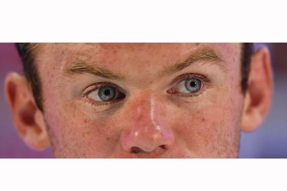 El inglés Wayne Rooney no ha podido marcar gol en un Mundial, tras competir en Alemania 2006 y Sudáfrica 2010. / AFP
