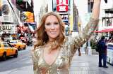 Celine Dion se toma el Times Square