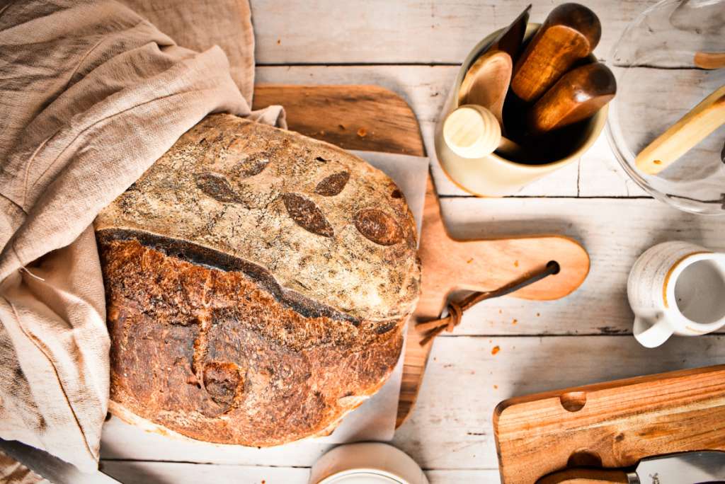 Pan de masa madre