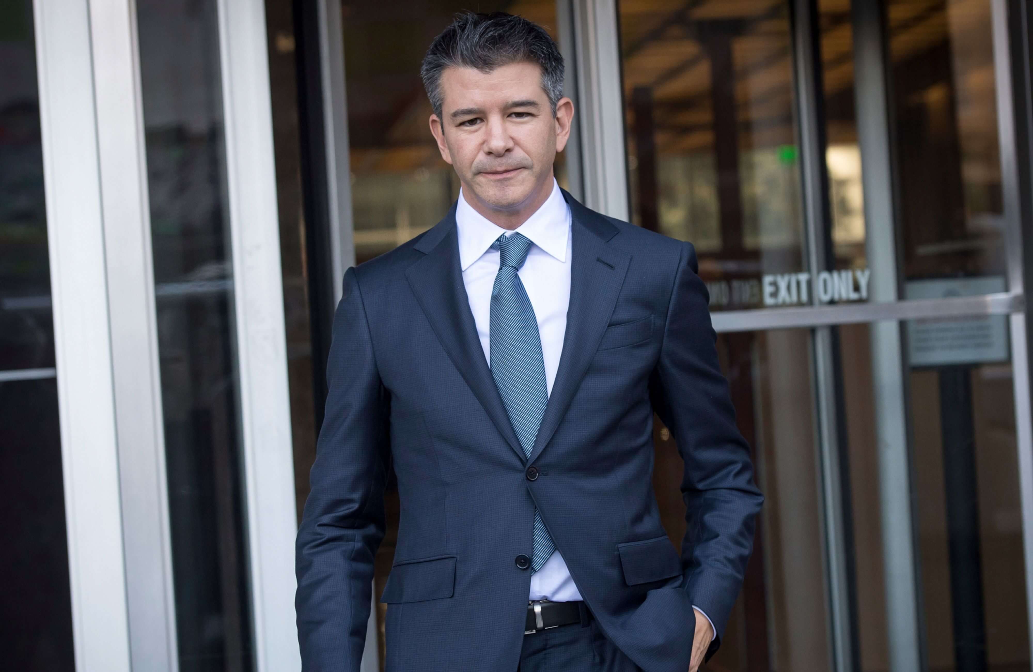 Travis Kalanick, confundador y director de Uber hasta 2017. / Bloomberg