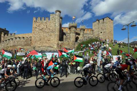 La Vuelta anunció decisión por protesta en favor de Palestina en la última etapa