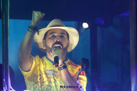 De la Espriella se la jugó en un cierre de campaña buscando su “milagro” presidencial