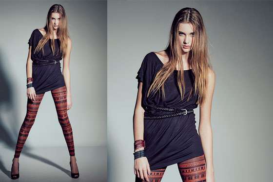 Medias y leggins estampados