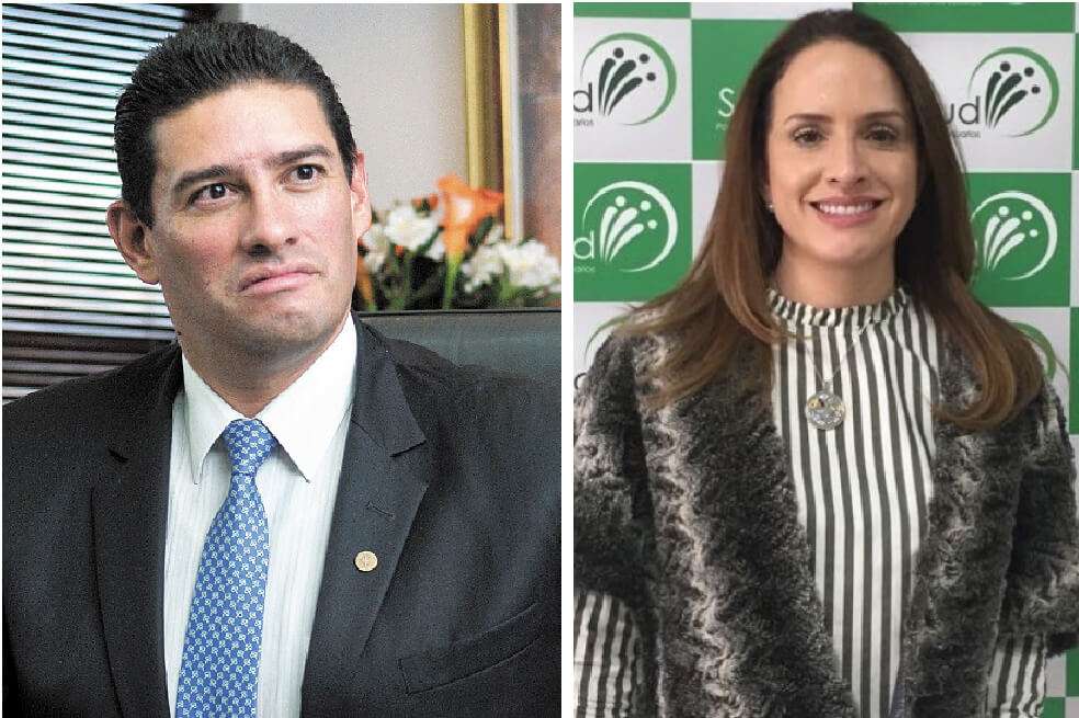 Guillermo Grosso y Eva Carrascal fueron detenidos el 26 de octubre del año pasado. Se declaran inocentes. / El Espectador y Superintendencia de Salud