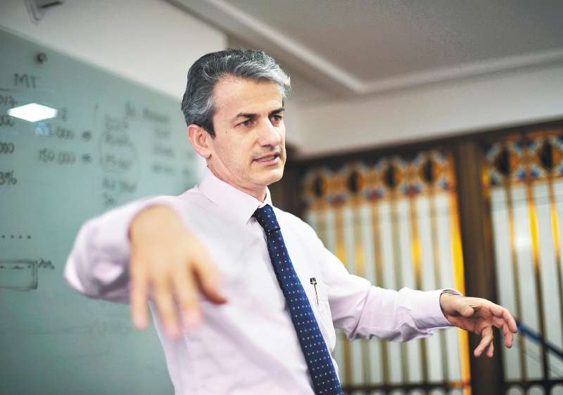 Carlos García, director del Invías, dice: “Me hice el polígrafo”. / Gustavo Torrijos - El Espectador