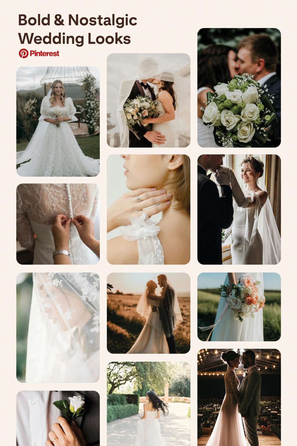 USA2225. MIAMI (ESTADOS UNIDOS), 29/04/2025.- Fotografía cedida por H+M Communications de las tendencias de bodas según un estudio de Pinterest, basado en más de 3.800 millones de búsquedas y 13.400 millones de ideas guardadas en la plataforma. Las bodas en 2025 apostarán por el color, el maximalismo y la personalización extrema, dejando atrás el minimalismo que dominó en años anteriores, según el informe anual de tendencias de bodas de Pinterest divulgado este martes. EFE/H+M Communications /SOLO USO EDITORIAL /NO VENTAS /SOLO DISPONIBLE PARA ILUSTRAR LA NOTICIA QUE ACOMPAÑA /CRÉDITO OBLIGATORIO
