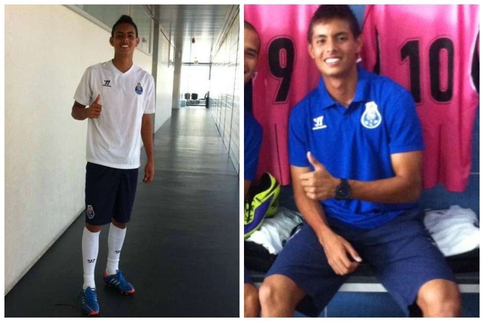 Leonardo Acevedo Ruiz, el nuevo goleador antioqueño del Porto de Portugal.