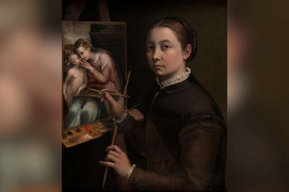Se estima que la pintora italiana Sofonisba Anguissola nació en el año 1532.