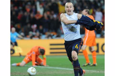 Andrés Iniesta: el gol que lo ayudó a salir de la depresión