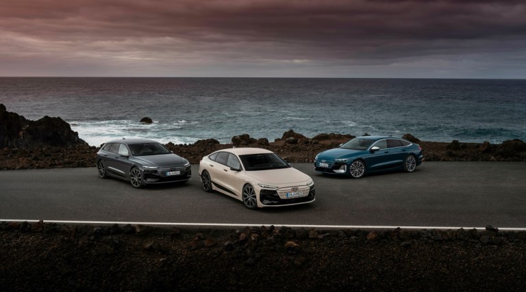 Audi A6 e-Tron 2025: la nueva berlina eléctrica de la marca de los cuatro aros