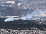 Reportan nuevo incendio forestal en parque Entre Nubes, en la localidad de Usme