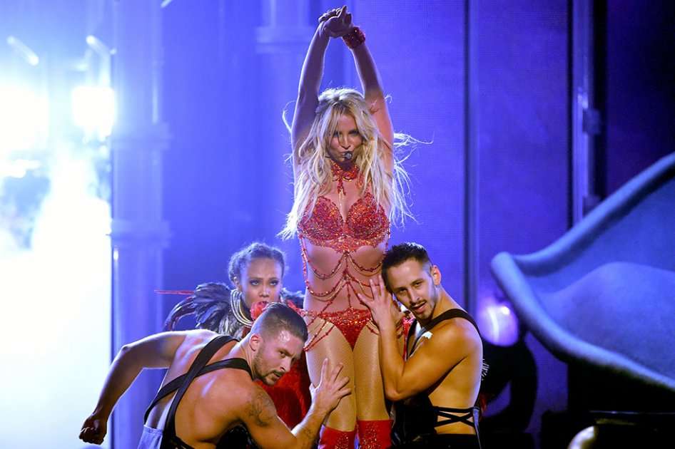 Britney Spears en los Billboard 2016. / AFP