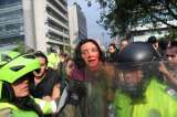 Estudiantes denuncian arbitrariedades del Esmad en las marchas de este jueves