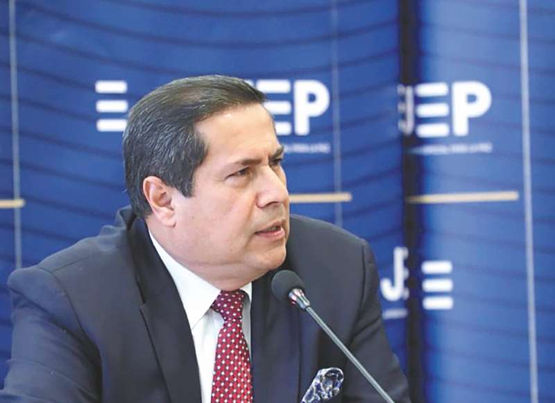 El magistrado Camilo Andrés Suárez Aldana es el presidente de la Sección con Reconocimiento del Tribunal para la Paz.