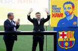 Barcelona presentó a Xavi Hernández con ilusión de cambiar su presente y su futuro