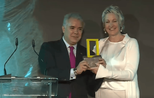 Ganadores anteriores del premio incluyen a Justin Trudeau y Michelle Bachelet.
