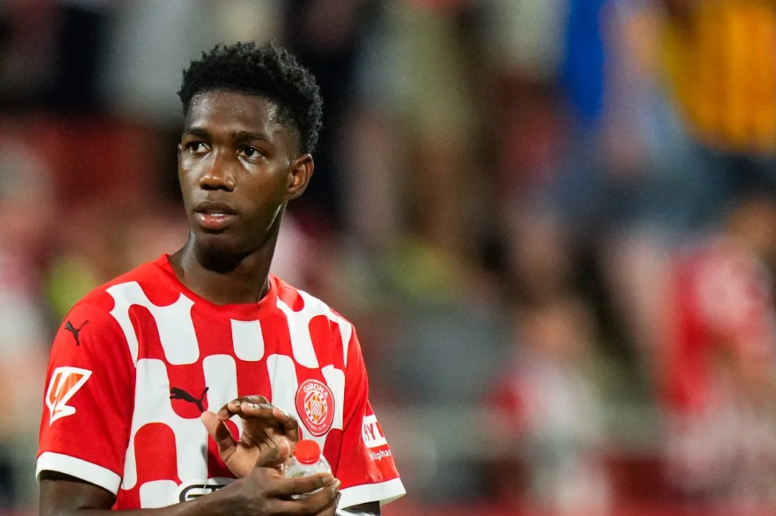 Yaser Asprilla, jugador de Girona.