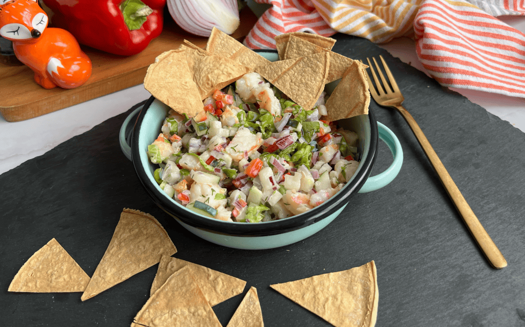 Ensalada de camarón