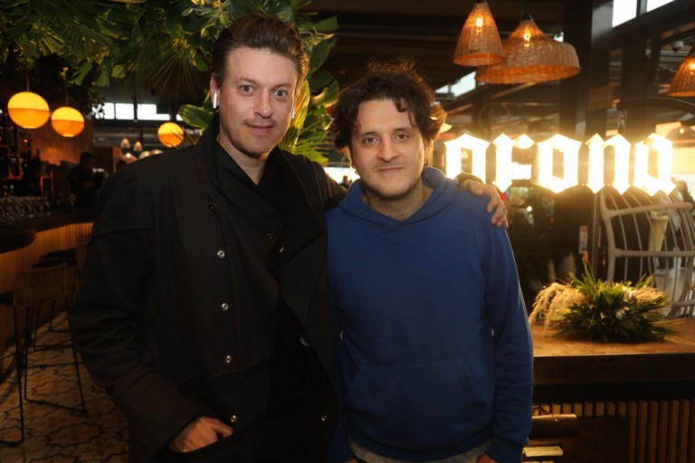 Santiago Arriaza y Miguel Santacoloma