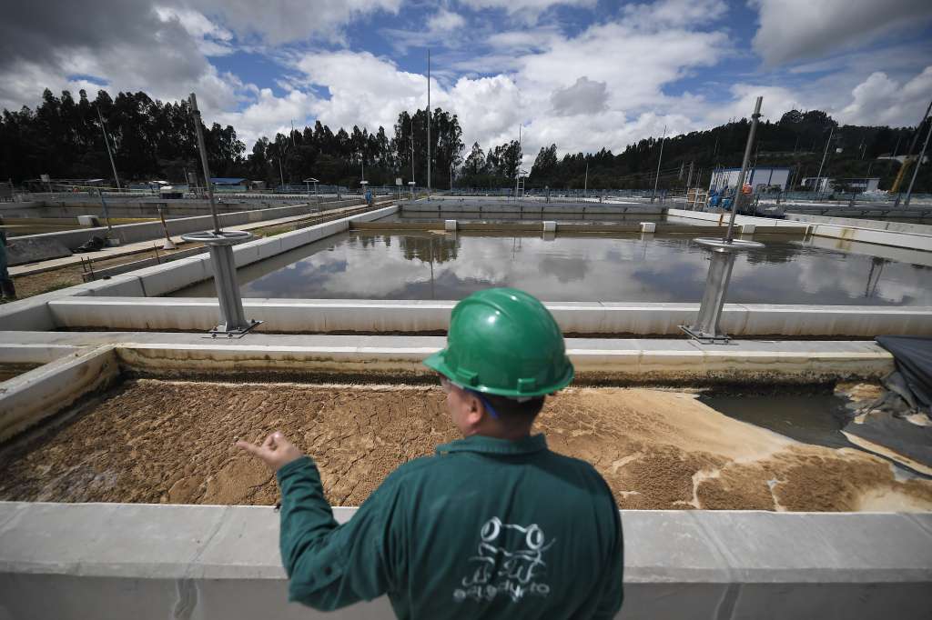 Planta de Tratamiento de Agua Potable Tibitoc a cargo de la empresa de acueducto y alcantarillado de Bogotá - EAAB