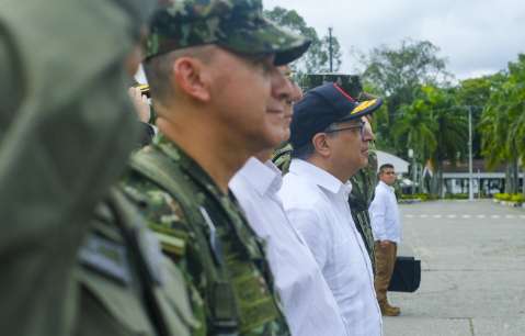 Petro confirmó bajas del Clan del Golfo tras bombardeos en Bajo Cauca
