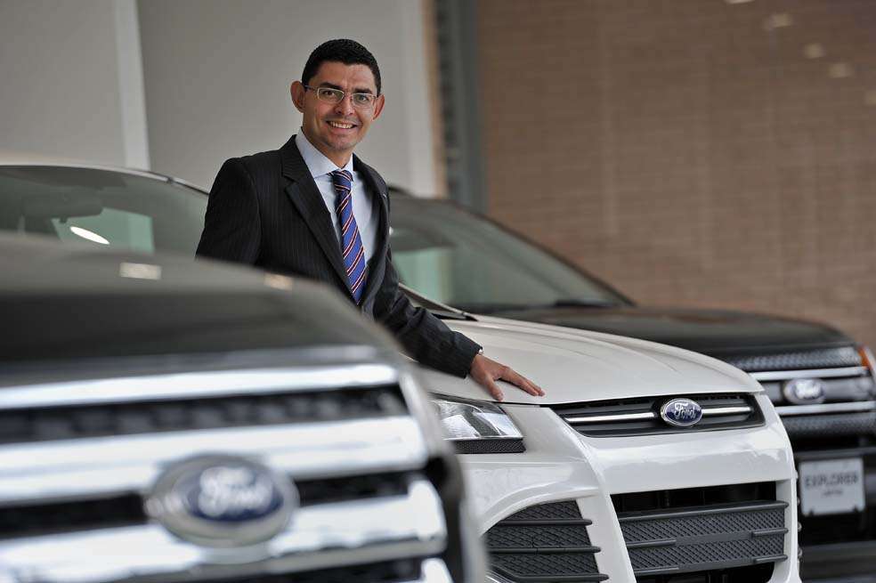 Jorge Vivas, gerente comercial de Ford Colombia. / Gabriel Aponte - El Espectador