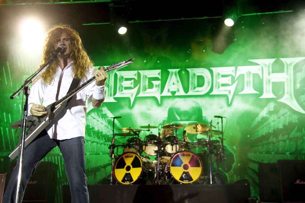 Dave Mustaine, fundador, cantante y guitarrista de Megadeth. / EFE