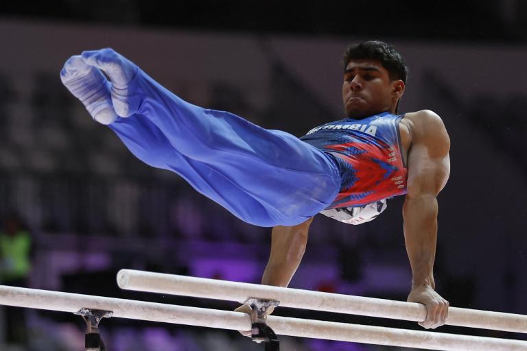 ¡Ángel Barajas quedó campeón en Bakú! Así fue la rutina con la que se llevó el oro: video