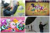 Estos son algunos grafitis que representan la mirada de la mujer