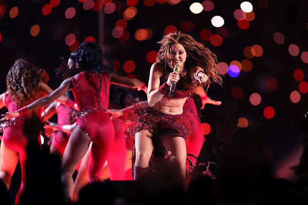La cantante colombiana Shakira.