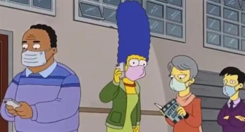El caos en el Capitolio de Washington: ¿una nueva predicción de Los Simpson?
