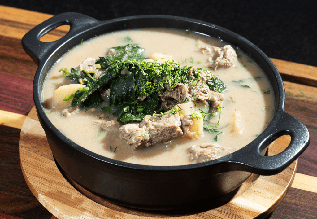 Caldo de pichón