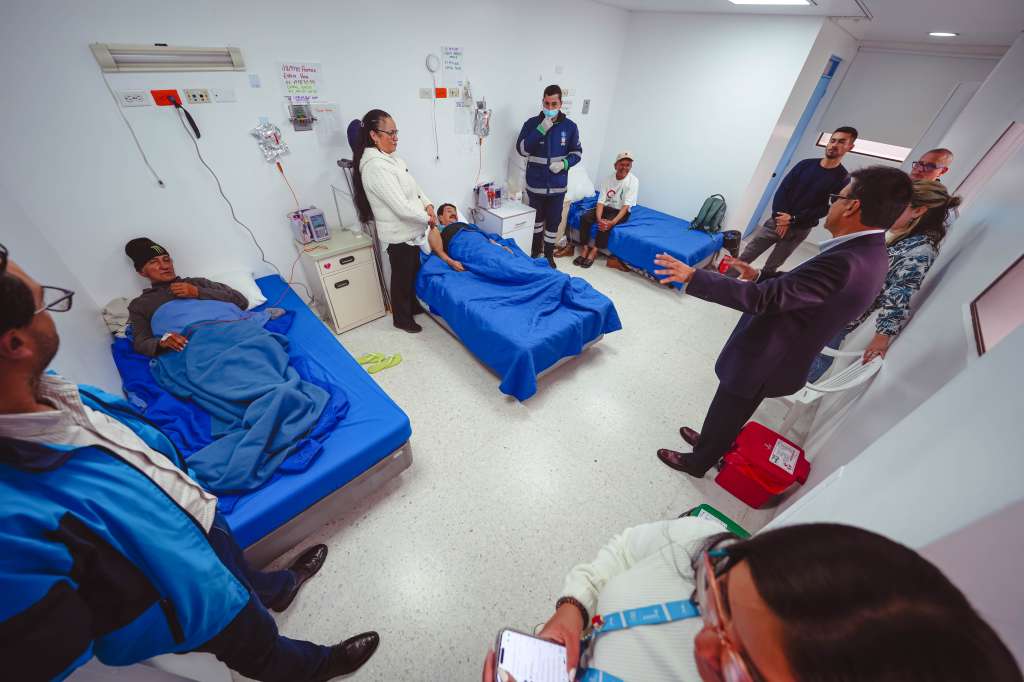 Casa Boston, una de las cuatro que cuenta con el nuevo servicio de hospitalización domiciliaria.