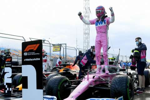 Lance Stroll rompió con el monopolio de Mercedes y saldrá primero en el GP de Turquía