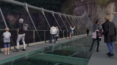 Alcaldía de Soacha insiste en construcción de estructura de vidrio en Salto de Tequendama