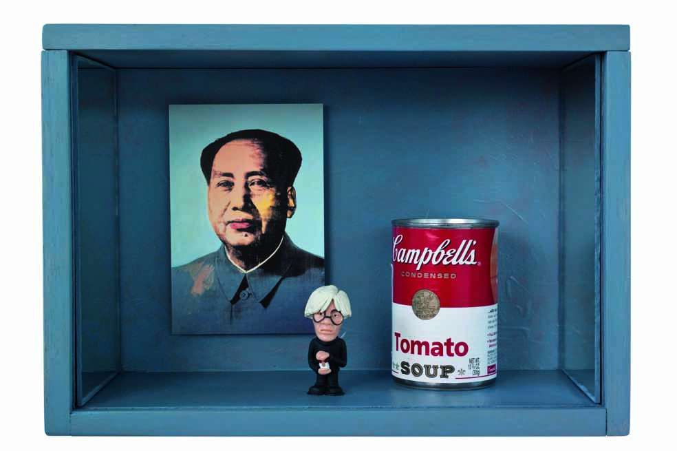 ‘Warhol 2’, una de las obras que presenta Zambrano en su muestra, que continuará hasta el 9 de junio.  / Cortesía Galería  La Cometa