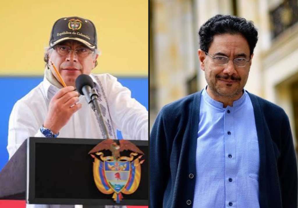 Gustavo Petro e Iván Cepeda.