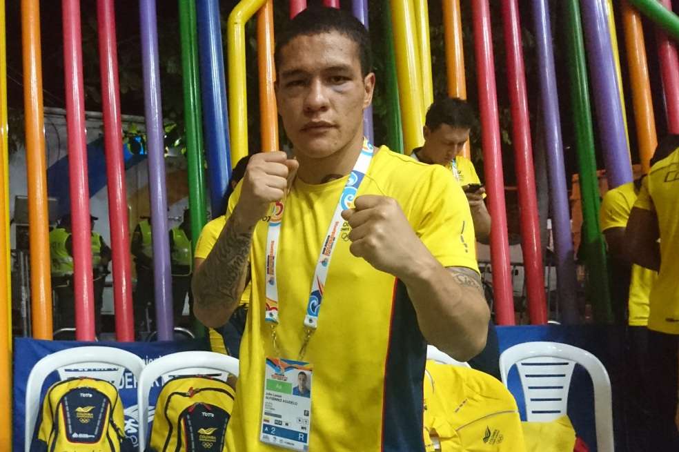 John Lenon Gutiérrez, plata en los Juegos Bolivarianos. / Jesús de la Hoz