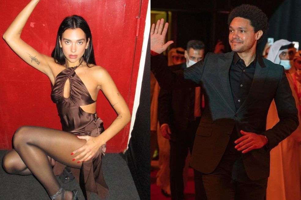 Después de ser relacionada sentimentalmente con el actor Arón Piper, a Dua Lipa la vieron muy cariñosa en una comida con otro famoso ¿de quién se trata?