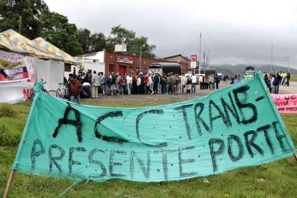 En el dato de inflación, que se conoce hoy en la noche, se vería reflejado el impacto de los bloqueos campesinos que hoy completan 18 días. / Gustavo Torrijos